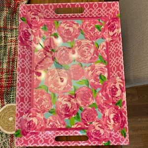 Like new Lilly Pulitzer plastic tray